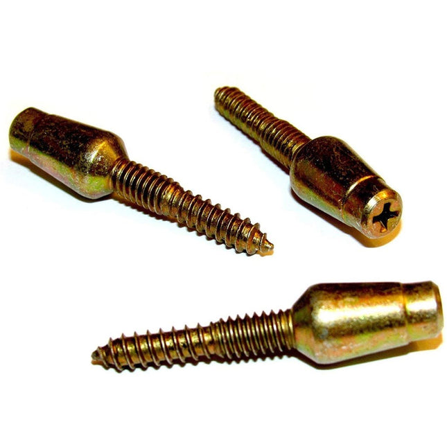 Hingemate Door Hinge Security Pins / Screws / Stud, 3-Pack Kit