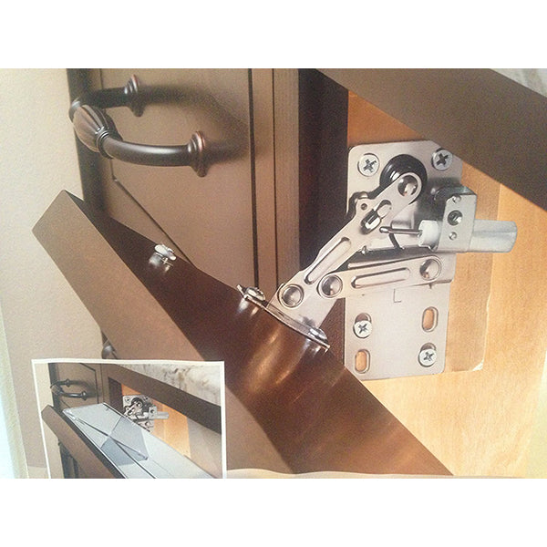 Rev-A-Shelf LD-0220 Soft-Close Tip-Out Hinge (1 Pair) - Hardware X Supply